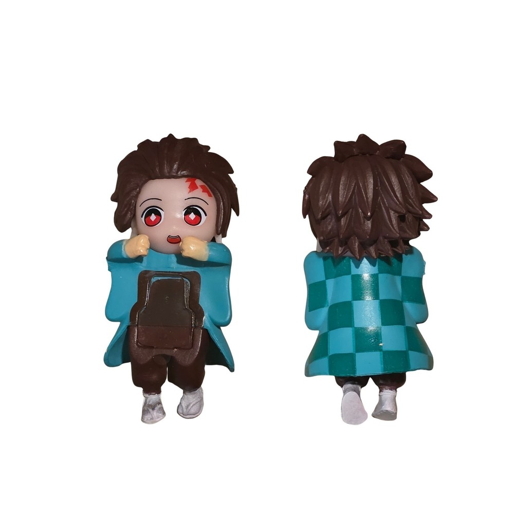 Demon Slayer Tanjiro Kamado Phone Buddy Monitor Buddy Phone Peeker Figurine NEW